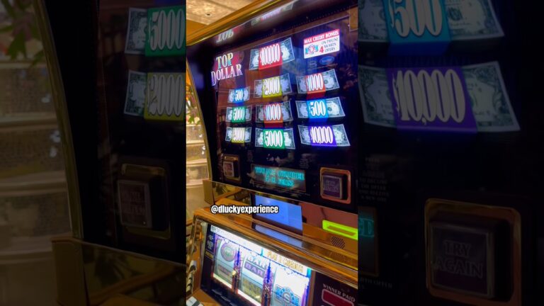 $200/Spin Top Dollar Tips Vegas Slot Machine #casino