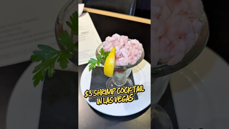 $3 Shrimp Cocktails Las Vegas