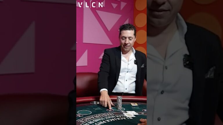 $3,000 on ONE BLACKHAND HAND – Table Limit In Downtown Las Vegas | VLCN Casino Stream