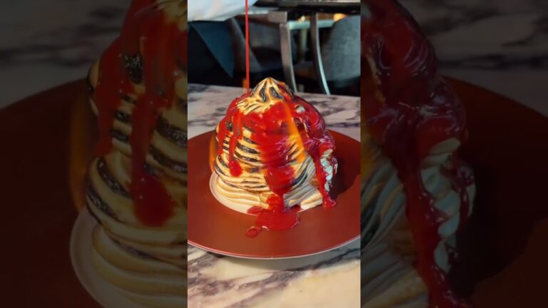44 million views! Must try desserts in Las Vegas! This is at carvesteak at resorts world!