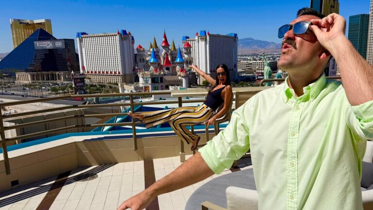 48 Hours on the LAS VEGAS Strip (Budget vs Luxury)