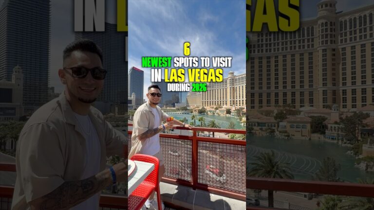 6 Newest Spots To Visit in Las Vegas During 2026 #Vegas #LasVegas