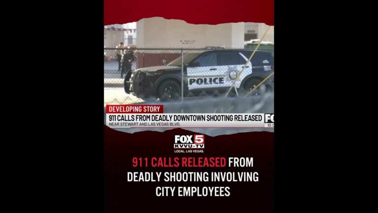 911 calls released from deadly downtown Las Vegas shooting involving city employees