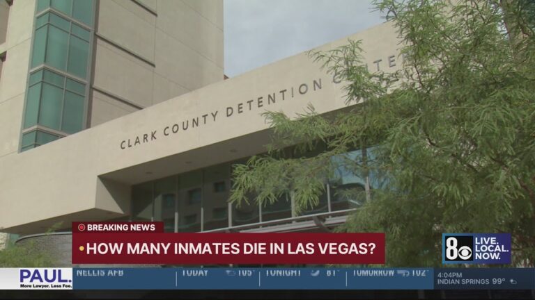 A look into how many inmates die in Las Vegas