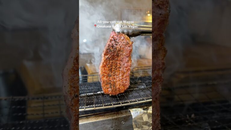 All-You-Can-Eat Wagyu event from Omakase Kyara in Las Vegas! #wagyu #a5wagyu #wagyubeef #steak