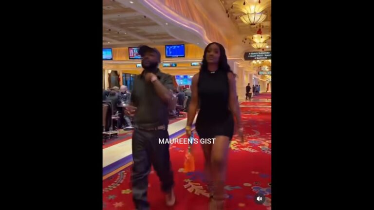BEAUTIFUL CHIOMA AND DAVIDO OUTING IN LAS VEGAS AS DAVIDO