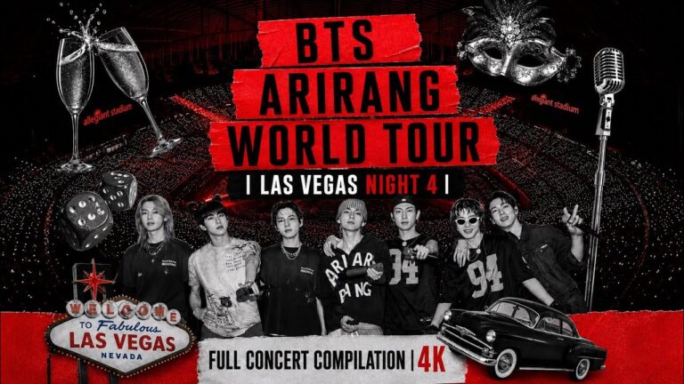 BTS: ARIRANG WORLD TOUR 2026 | LAS VEGAS, NV | NIGHT 4 | Full Concert Compilation | 4K