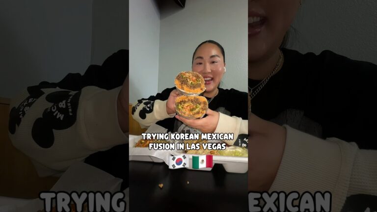 BULGOGI KIMCHI BURRITO 🔥🤤 at KoMex Fusion in Las Vegas