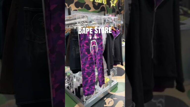 Bape store Las Vegas #lasvegas #bapestore #bape #fyp1