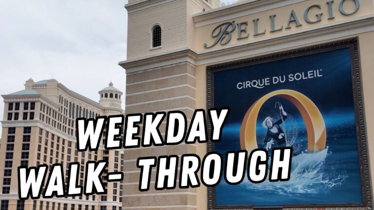 Bellagio Las Vegas Resort Walking Tour In June 2026
