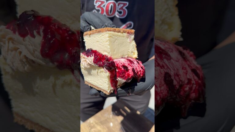 Best cheesecake in Las Vegas #303inthecut #vegaseats #lasvegasfood #cheesecake