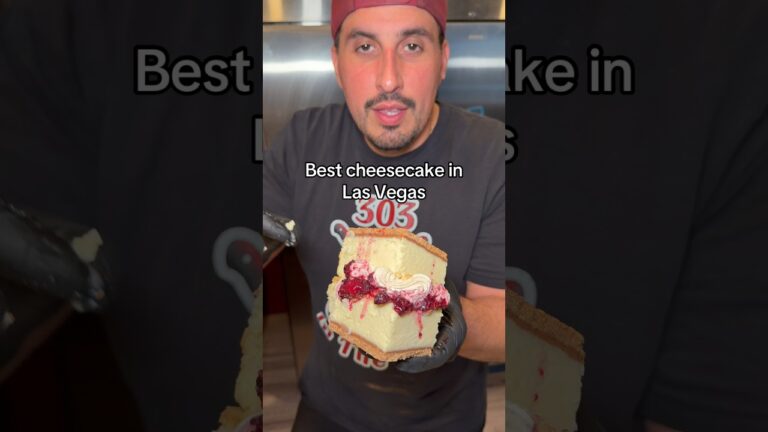 Best cheesecake in Las Vegas #vegaseats #303inthecut #lasvegasfood #cheesecake