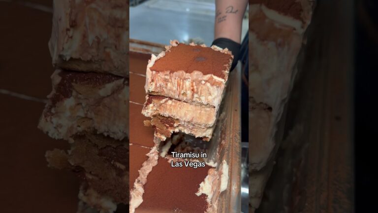 Best tiramisu in Las Vegas #303inthecut #vegaseats #lasvegasfood