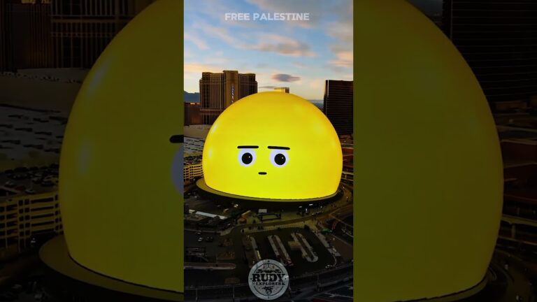 Bioskop Masa Depan atau Gerbang Distopia? (MSG Sphere Las Vegas) 🌌 #MSGSphere #Las Vegas #Teknologi
