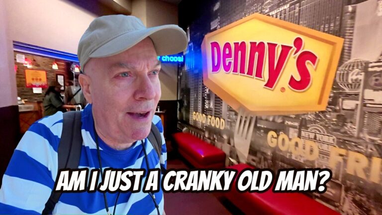 Breakfast at Denny’s on the Las Vegas Strip was NOT WHAT I EXPECTED!