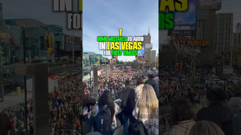 DUMB MISTAKES TO AVOID IN LAS VEGAS FOR NEWBIES #vegas #lasvegas