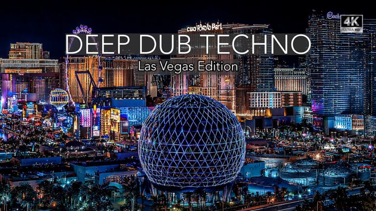 Deep Dub Techno Mix 2026 | Las Vegas Edition | The Strip After Dark | Cinematic 4K Visuals