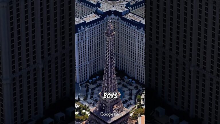 Did you know Las Vegas has its very own Eiffel Tower… #Shorts #topusahotels1