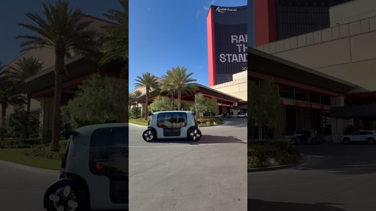 Exploring New Places in Las Vegas with ​Zoox as a part of their early preview phase 👀 #ad #Zoox