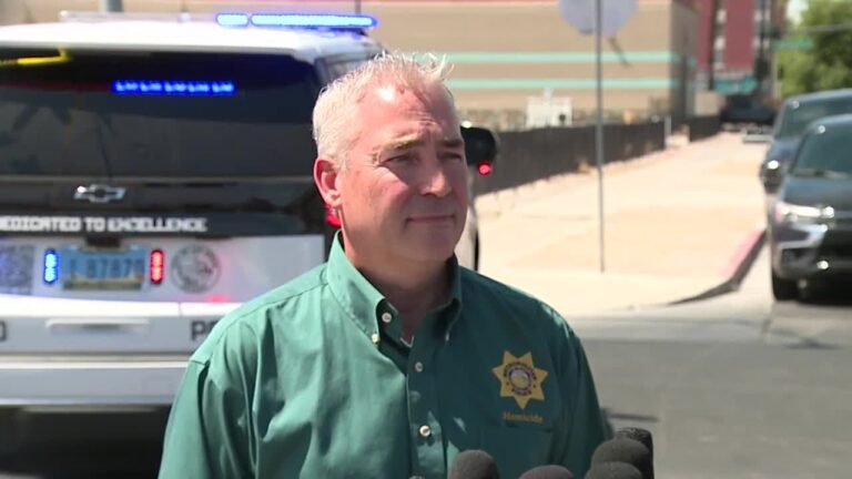 FULL BRIEFING: Argument between coworkers leads to fatal shooting in downtown Las Vegas, police say