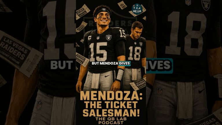 Fernando Mendoza brings hope to Las Vegas! #fernandomendoza #kirkcousins #lasvegasraiders #nfl