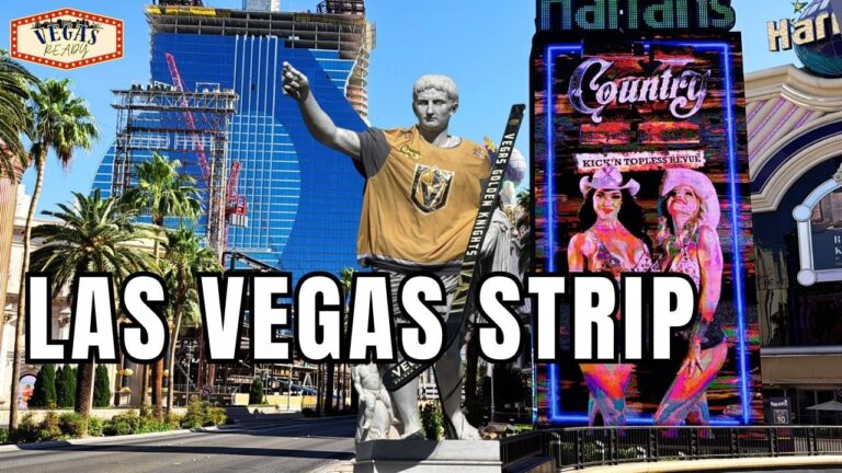 Friday Morning Walks On The Las Vegas Strip At The End Of May 2026