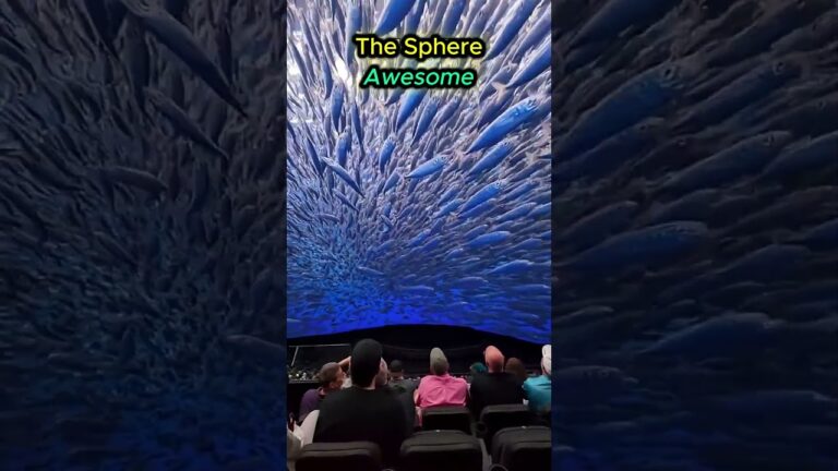🎥😮💪🏼From Cinema to Ocean at the Las Vegas Sphere 🌊🚀 The Ultimate Immersive Journey