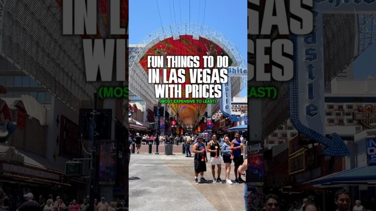 Fun Things To Do in Las Vegas With Prices #Vegas Grand Total for all 5 ($99.99 Plus tax & tip)