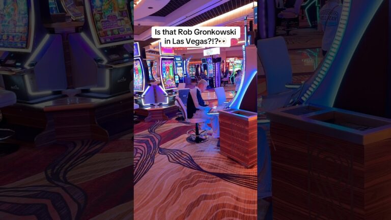 GRONK IS IN LAS VEGAS🤯