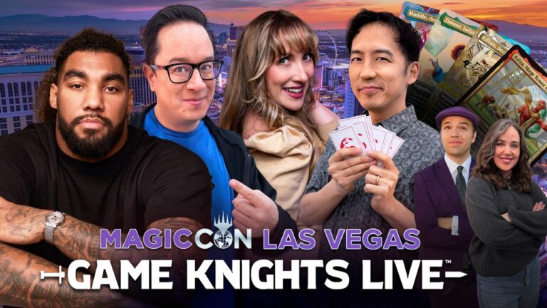 Game Knights Live w/ NFL Champion Leonard Williams | MagicCon Las Vegas 2026 | MTG Commander