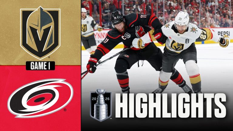 Golden Knights vs. Hurricanes | NHL Playoff Highlights | Game 1 | June 2, 2026