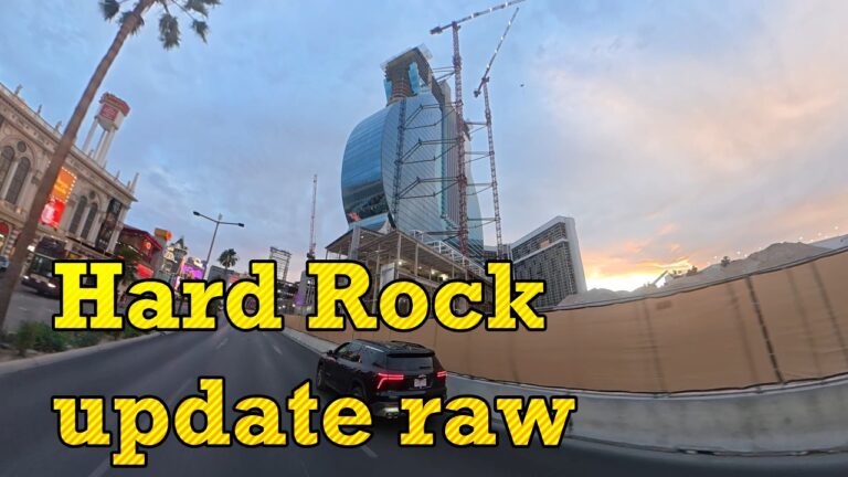 Hard Rock Guitar Tower Topped Out | Las Vegas Strip Update