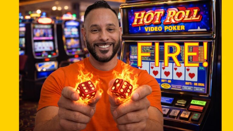 🚒Hot Roll on FIRE in Vegas!#videopoker #casino #lasvegas #gambling #slot #jackpot