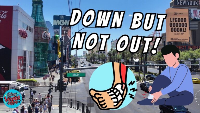 I Fell On The Vegas Strip! Walking Tour June 2026 – NY NY, MGM Grand, & MOre