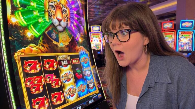 I Found the NEW Quick Hit Ultra Link Slot in Las Vegas!