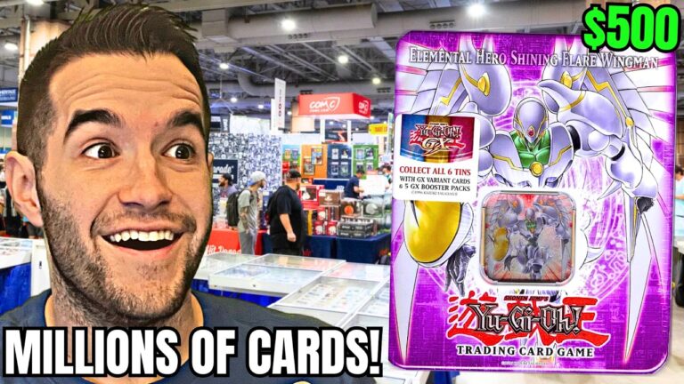 I Opened VINTAGE Yugioh Product At Collect-A-Con Las Vegas (AND MUCH MORE)