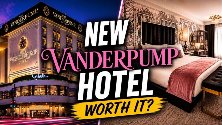 I Stayed at the New VANDERPUMP Hotel Las Vegas – Everything You Need to Know!