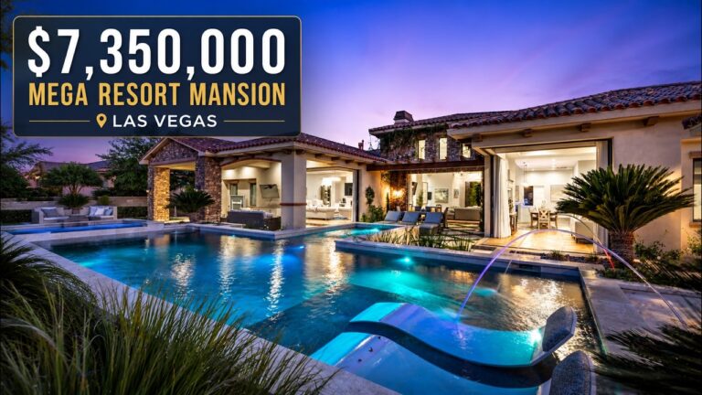 I Toured a $7,350,000 Las Vegas Mega Mansion With a Private Resort Backyard