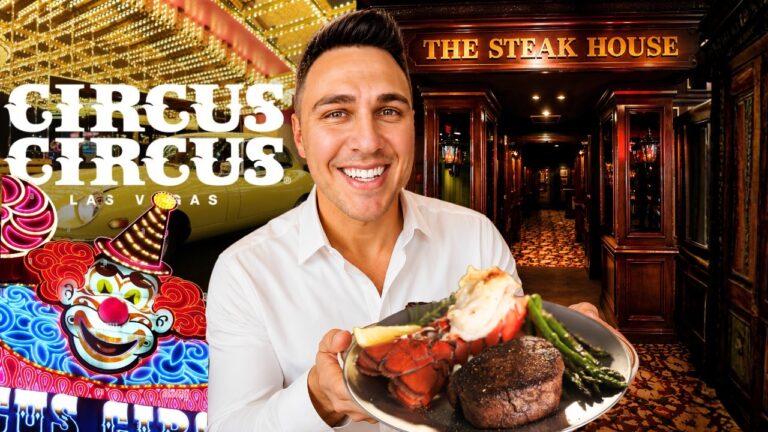 I Tried THE Steak House at Circus Circus Las Vegas! I Was Shocked