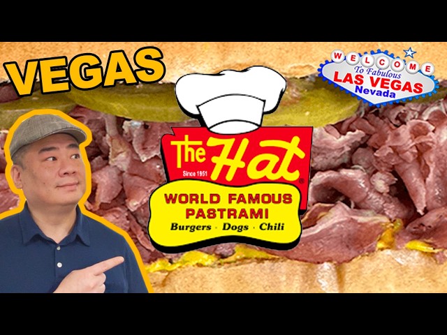 I tried “The Hat” Pastrami from California. New in Las Vegas