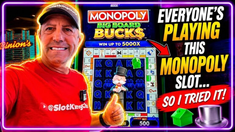 Is This the Best New Slot in Las Vegas? Monopoly Big Board Bucks