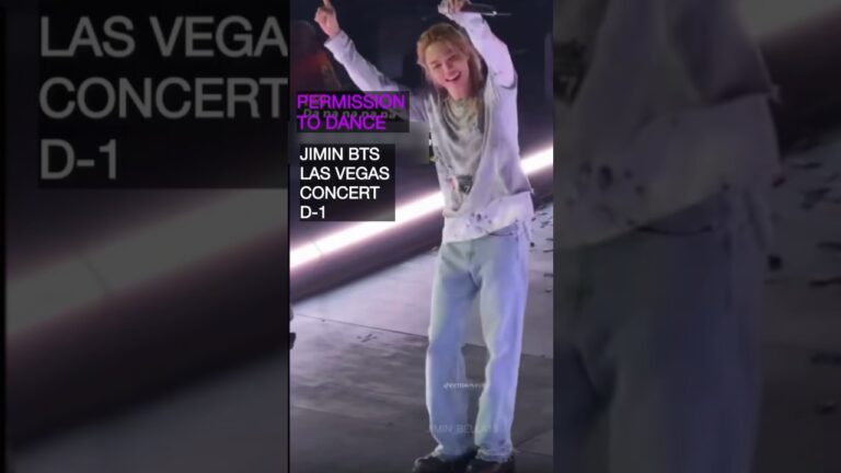 🥰JIMIN CUTENESS OVERLOAD. BTS “PERMISSION TO DANCE” LAS VEGAS CONCERT D-1 JIMIN INSPIRES TENDERNESS
