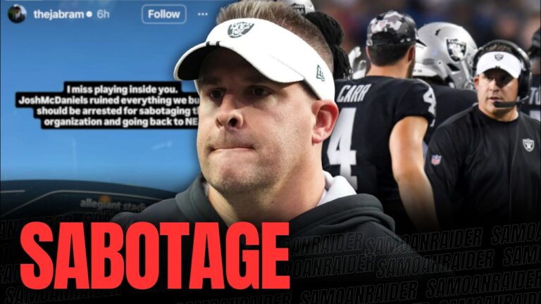 Josh McDaniels gets CALLED OUT for Ruining the Las Vegas Raiders