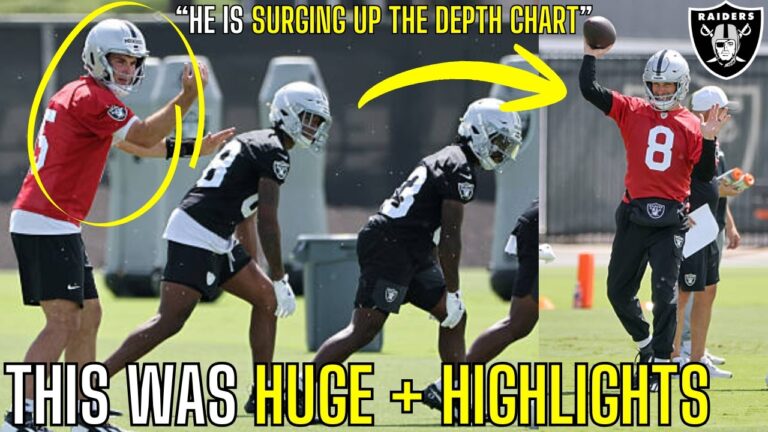 Klint Kubiak & The Las Vegas Raiders Are SHOCKED About THESE OTAs STANDOUTS…