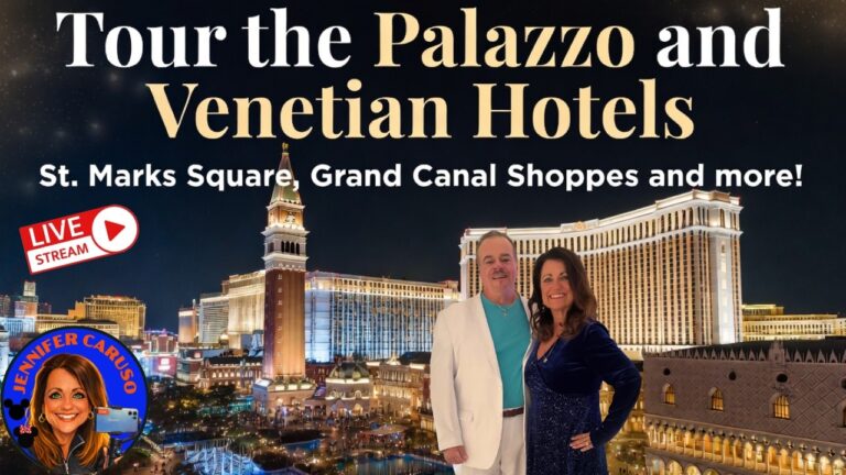 🔴LIVE LAS VEGAS Tour the Venetian and Palazzo Hotels and more  06/16/2026