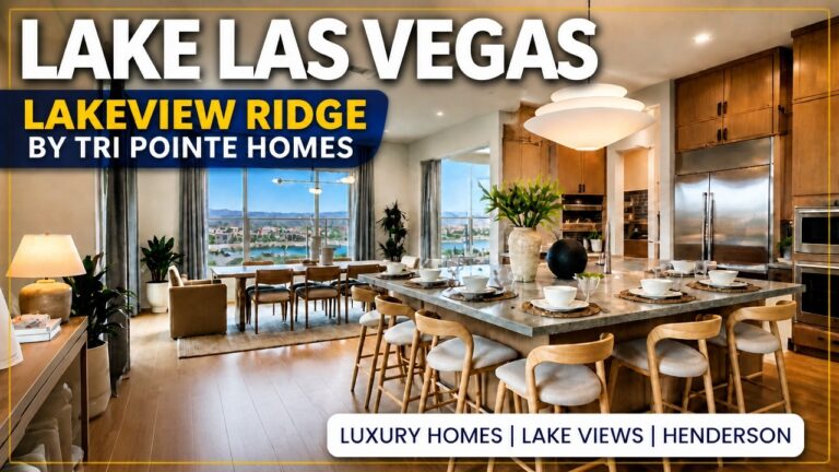 Lake Las Vegas | Lakeview Ridge by Tri Pointe Homes- $959k+ Luxury Homes For Sale Henderson, Plan 2