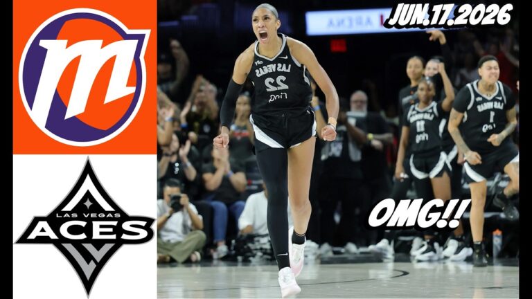 Las Vegas Aces Vs. Phoenix Mercury | Jun ,17 – FULL GAME Highlights – WNBA Commissioner’s Cup
