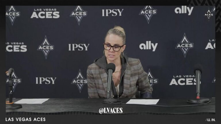 Las Vegas Aces at Portland Fire Postgame