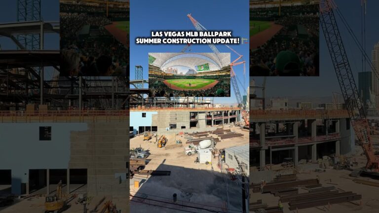Las Vegas MLB Ballpark Summer Update! ☀️🏗️