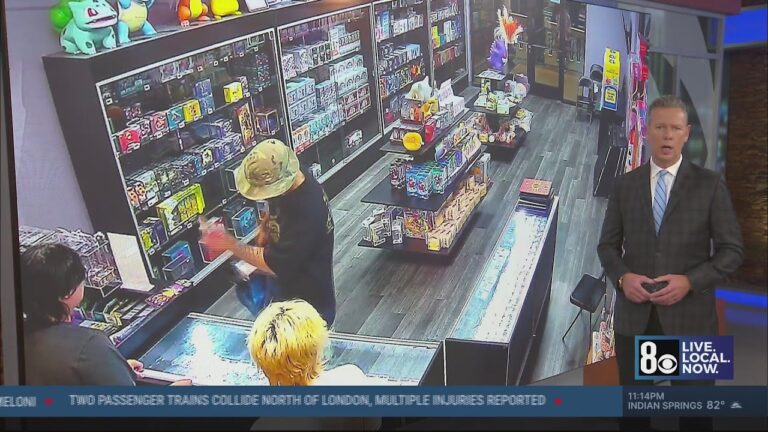 Las Vegas Pokémon card theft caught on camera 